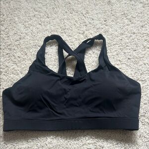 Women's Black Sports Bra